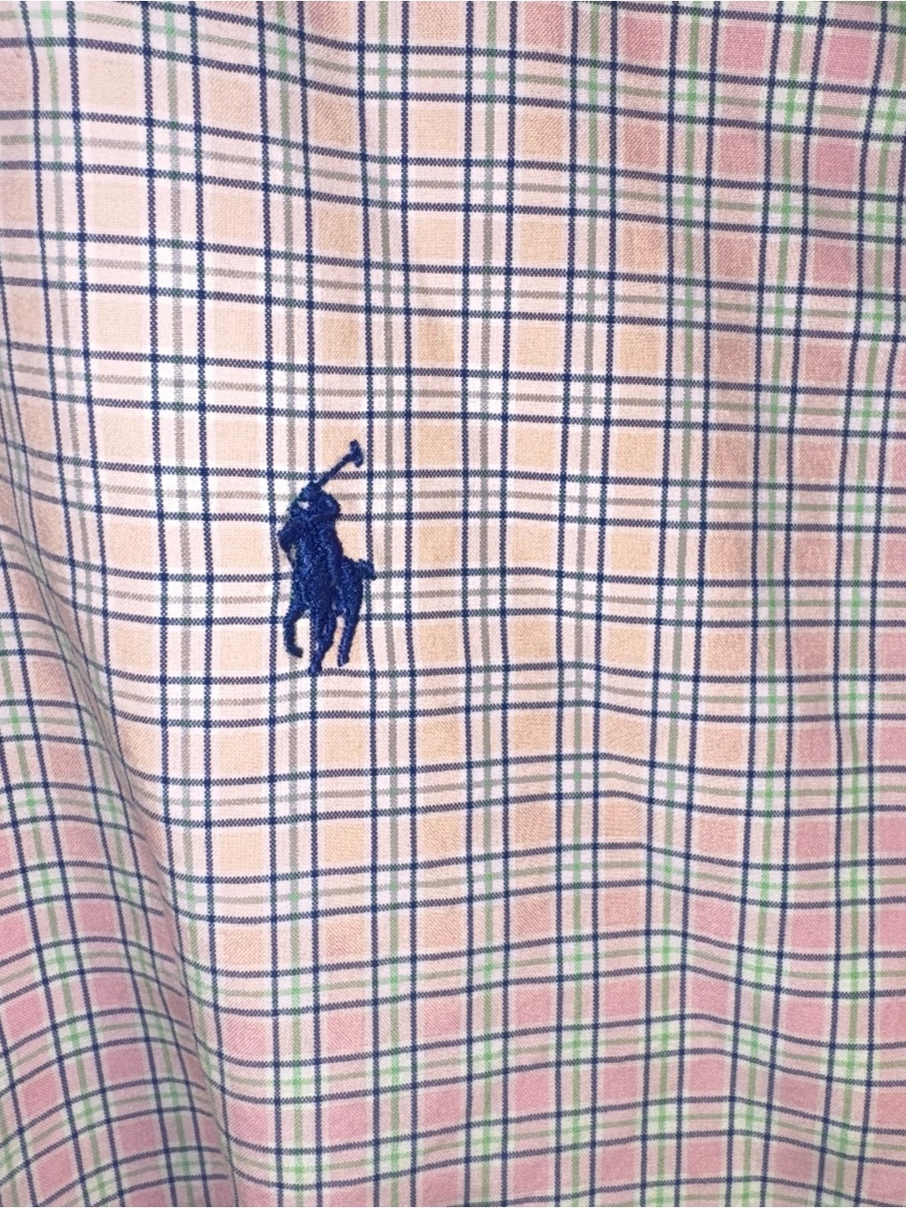 Polo by Ralph Lauren Pink Plaid Button-Down Shirt SZ Small